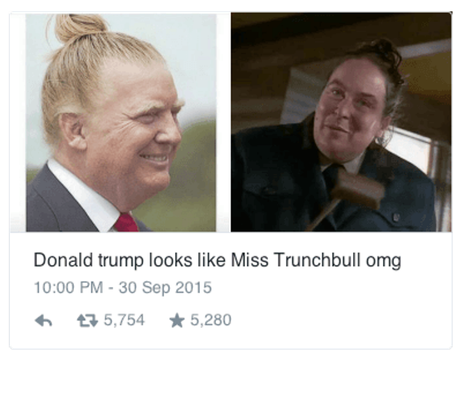 Donald Trump Looks Like