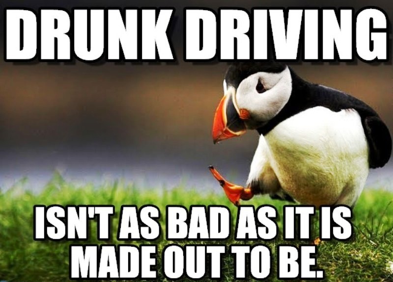 Drunk Driving Isnt As Bad As It Is Made