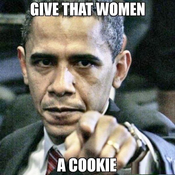Give That Women A Cookie