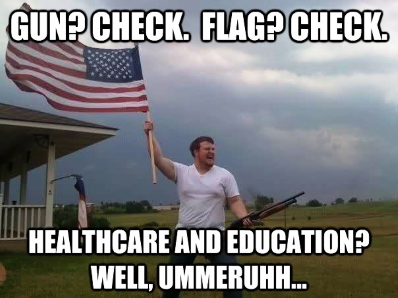 Gun Check Flag Check
