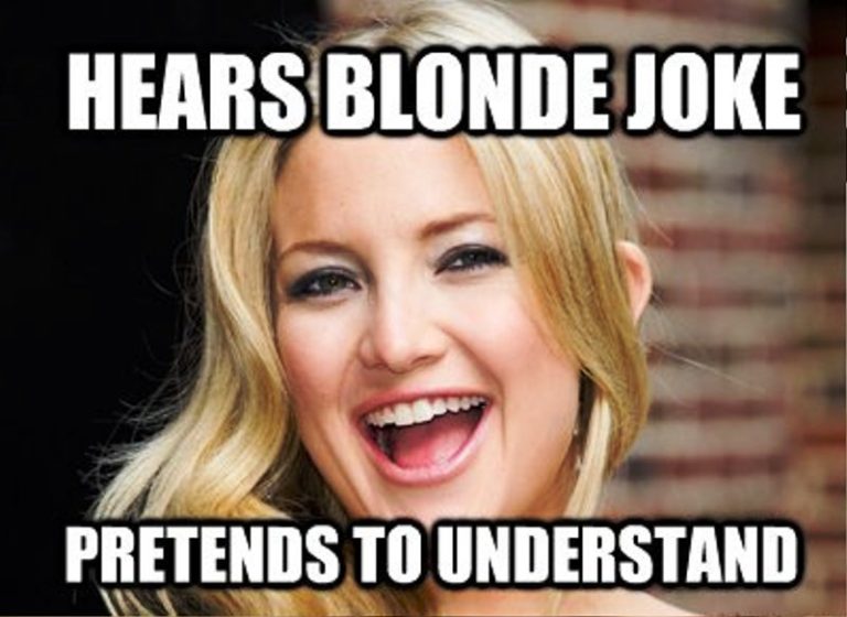 70 Most Funniest Blonde Memes