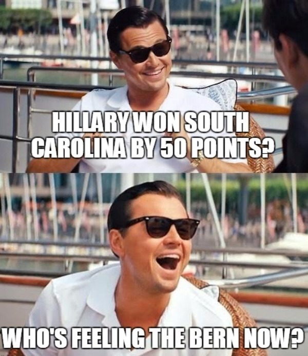 Hillary Won South Carolina