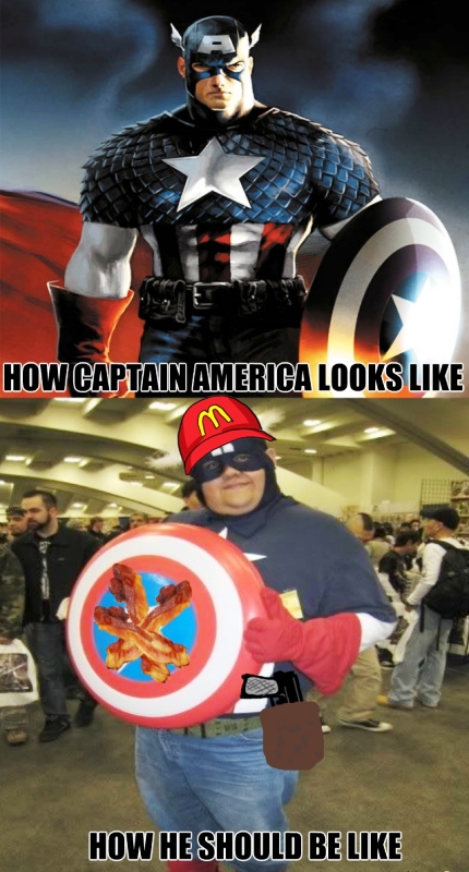 How Captain America Looks Like