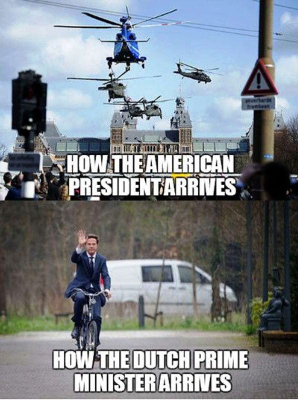 How The American President Arrives