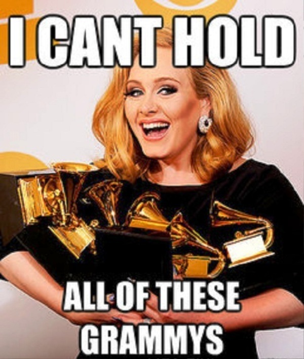 I Cant Hold All Of These Grammys