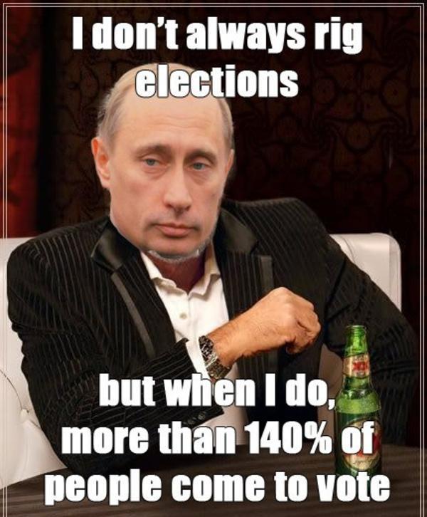 I Dont Always Rig Elections