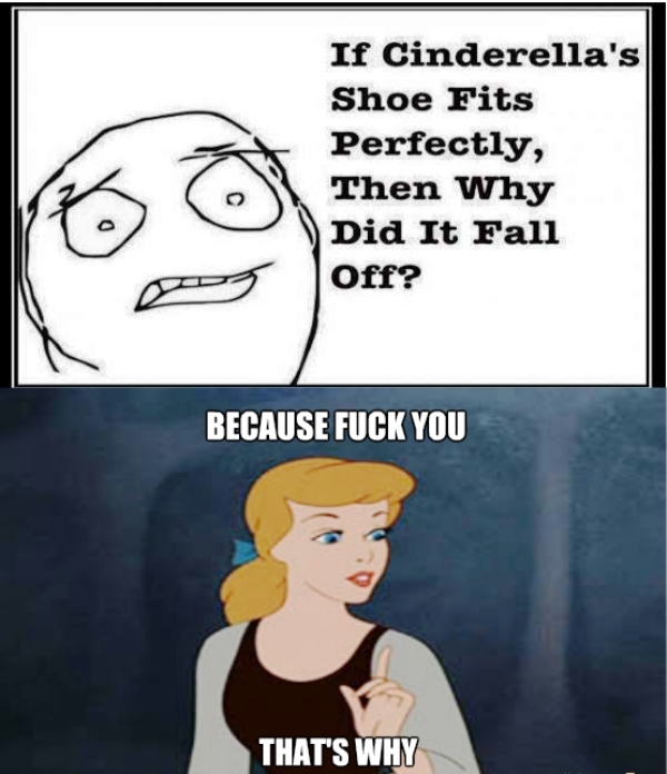 If Cinderella Shoe Fits Perfectly