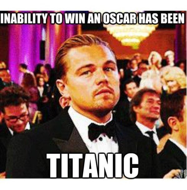 Inability To Win An Oscar