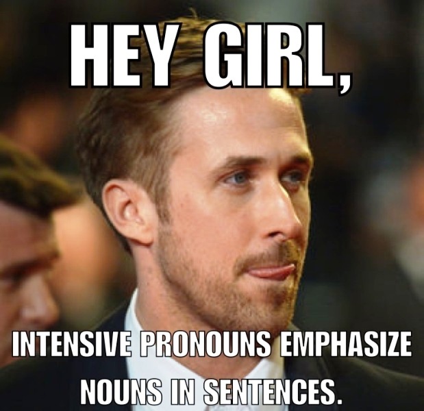 Intensive Pronouns Emphasize Nouns In Sentences