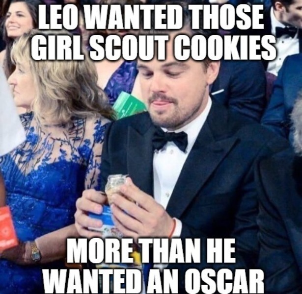 Leo Wanted Those Girl Scout Cookies