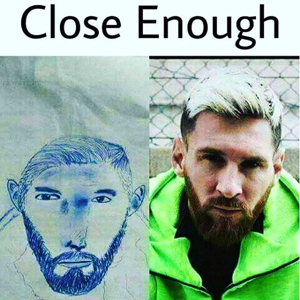 Lionel Messi Close Enough