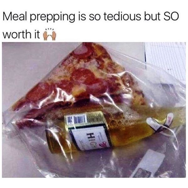 Meal Prepping Is So Tedious