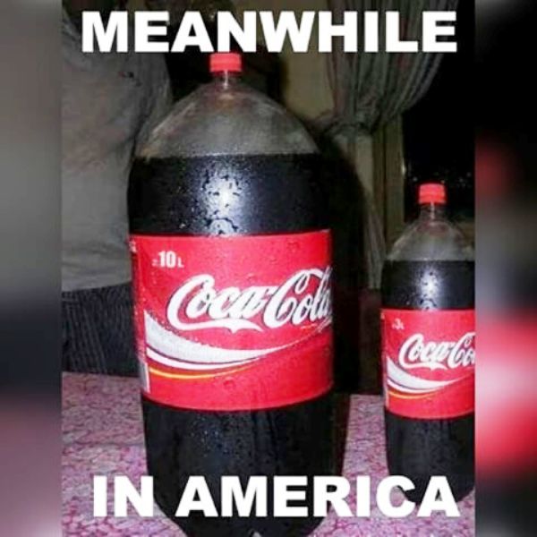 Meanwhile In America Coca Cola