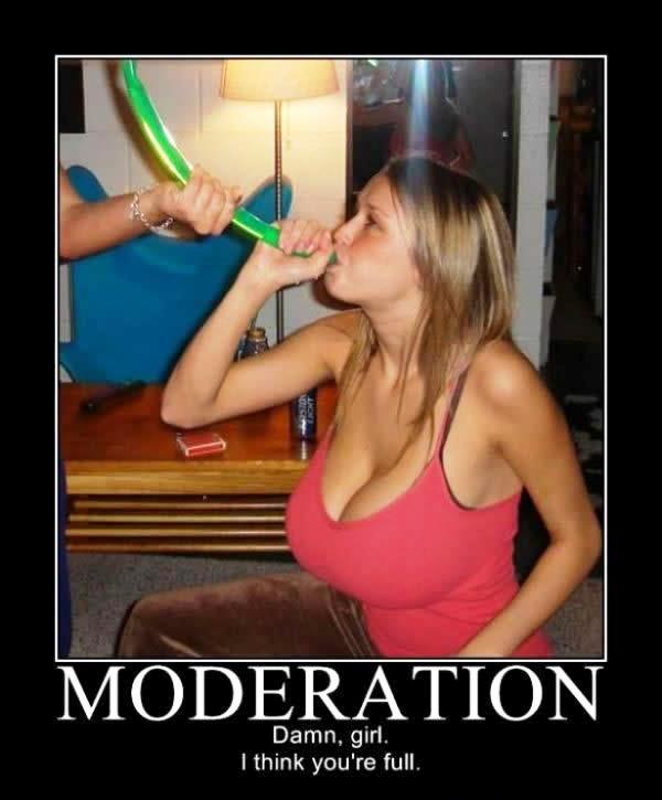 Moderation Damn Girl