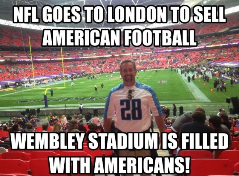 NFL Goes To London To Sell