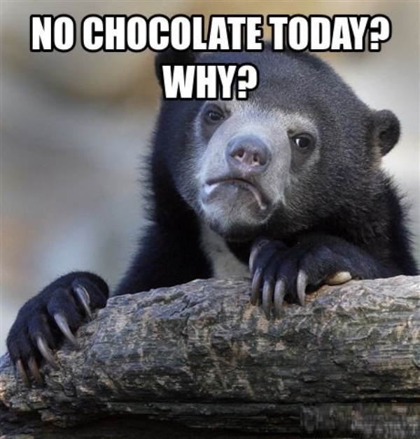 No Chocolate Today