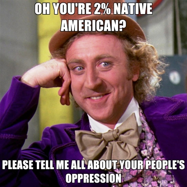 Oh You re 2 Percent Native American