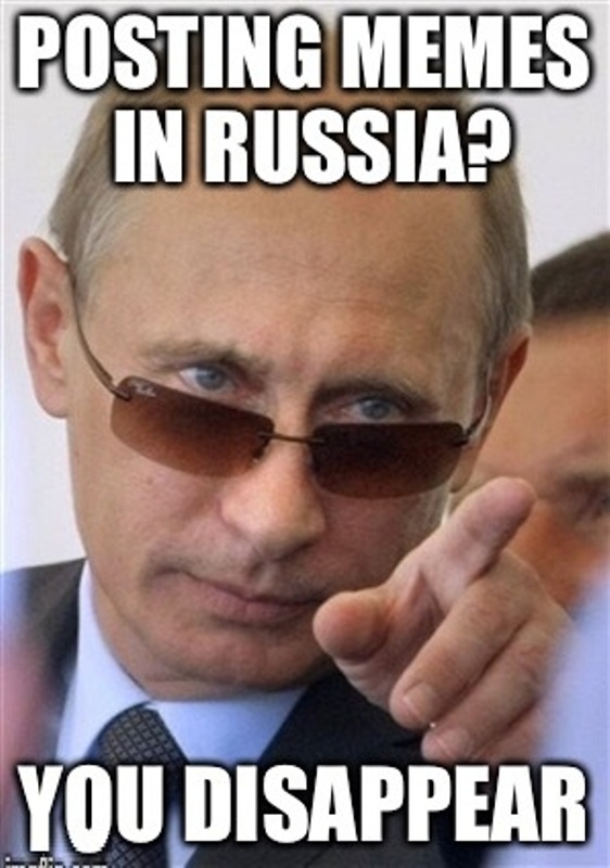 Posting Memes In Russia