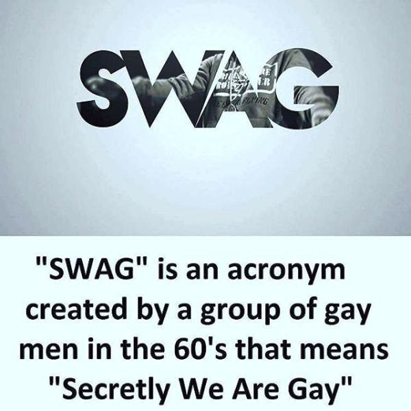 SWAG Is An Acronym Created By A Group