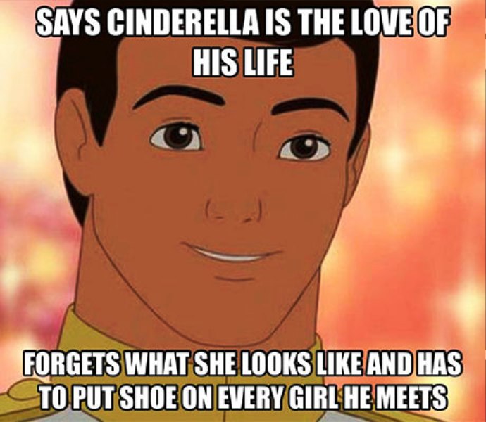 Says Cinderella Is The Love Of His Life