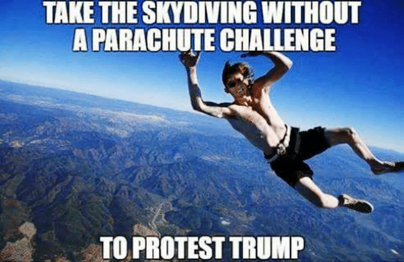 Take The Skydiving Without A Parachute