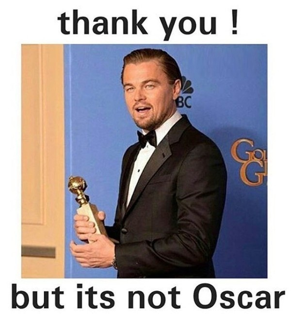 Thank You But Its Not Oscar