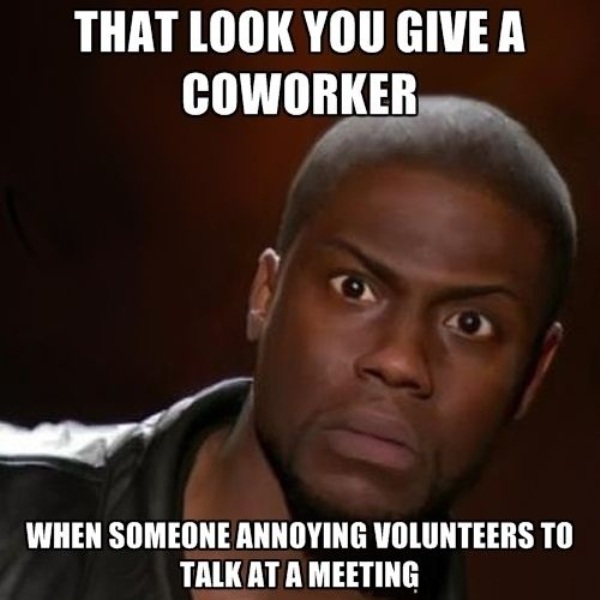 That Look You Give a Coworker