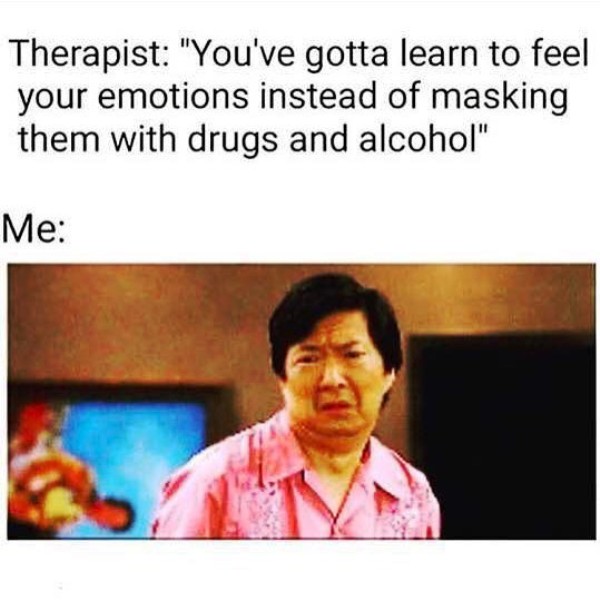 Therapist Vs Me