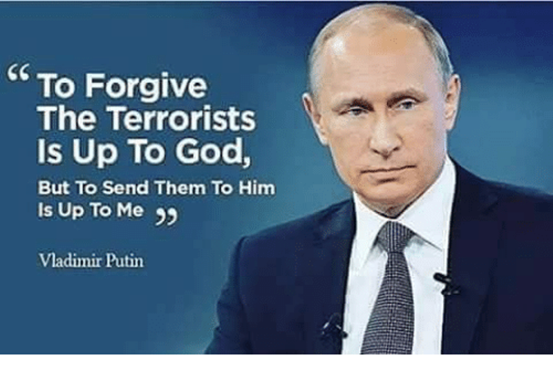 To Forgive The Terrorists Is Up To God
