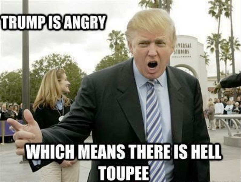 Trump Is Angry