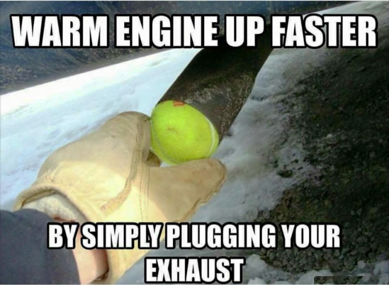 Warm Engine Up Faster
