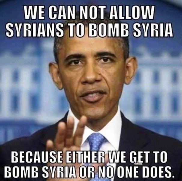 We Can Not Allow Syrians To Bomb