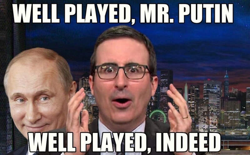 Well Played Mr Putin