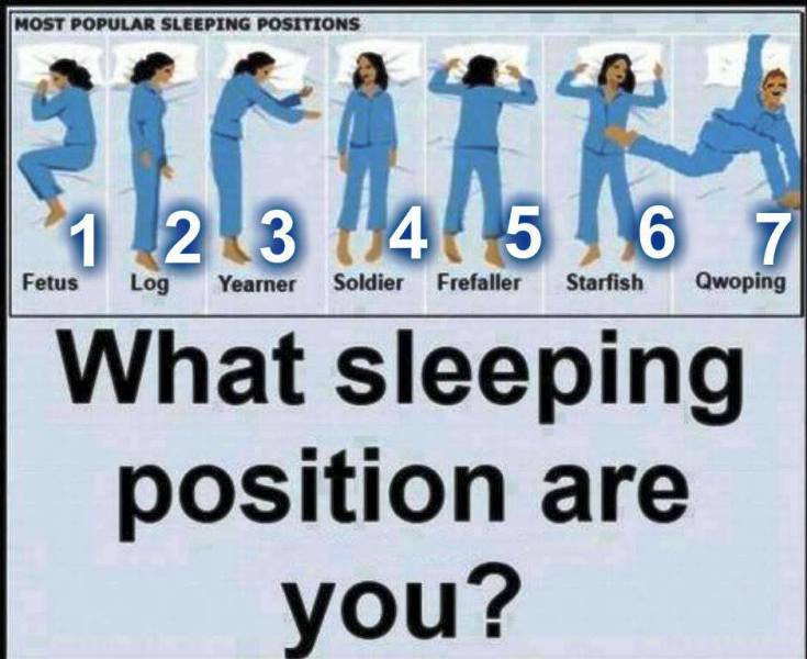 What Sleeping Position Are You