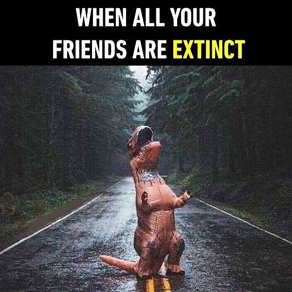 When All Your Friends Are Extinct