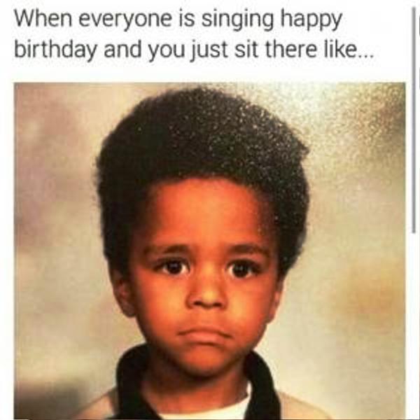 When Everyone Is Singin Happy Birthday