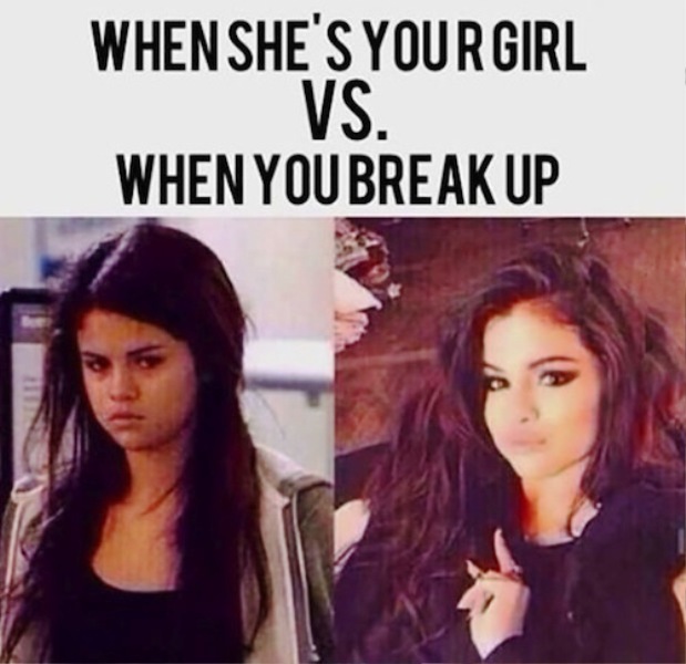 When Shes Your Girl Vs When You BreakUp
