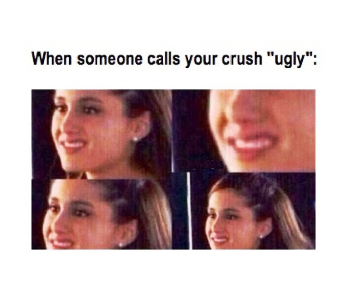 When Someone Calls Your Crush Ugly
