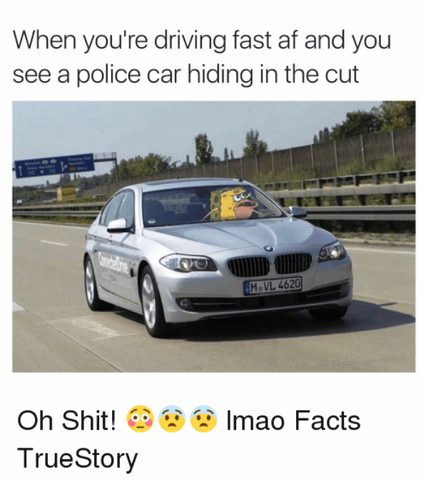 When You Are Driving Fast
