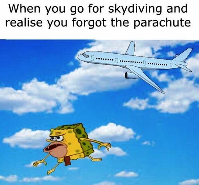 When You Go For Skydiving
