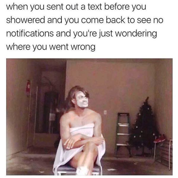 When You Sent Out A Text Before You