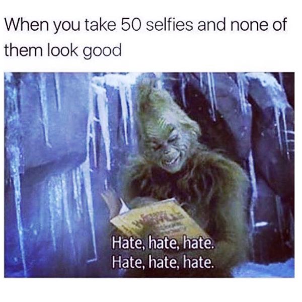 When You Take 50 Selfies