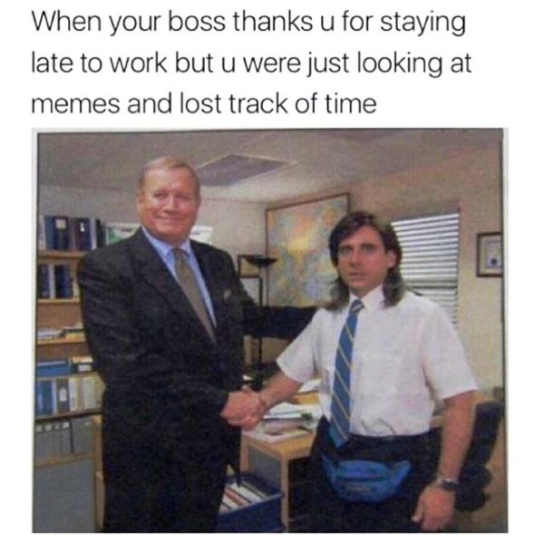 When Your Boss Thanks You