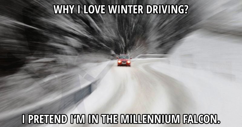 Why I Love Winter Driving
