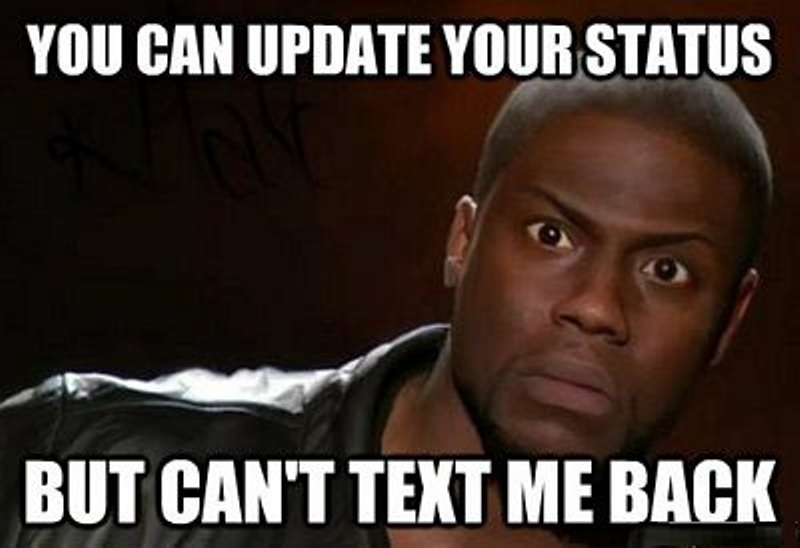 You Can Update Your Status
