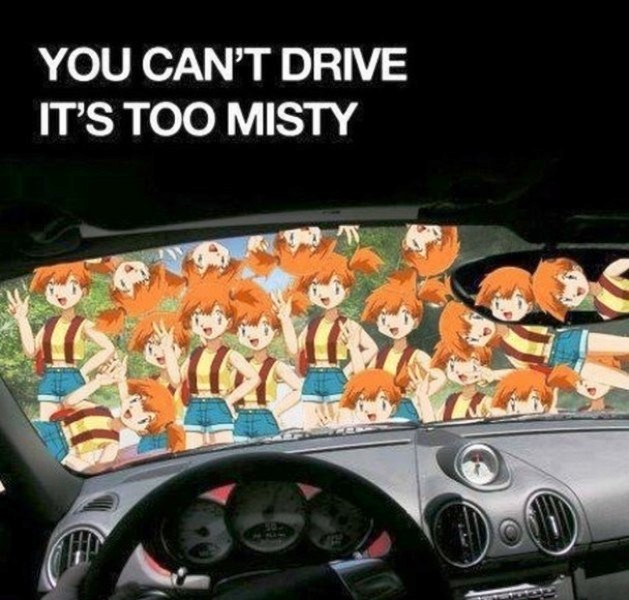 You Cant Drive Its Too Misty