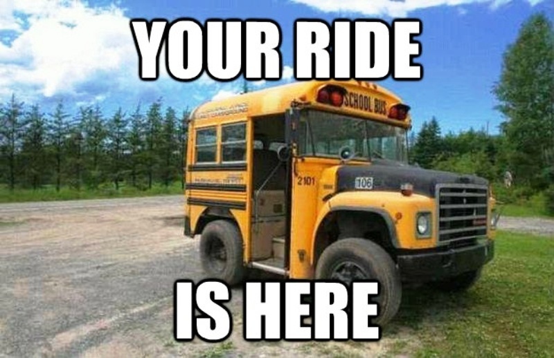 funny tour bus