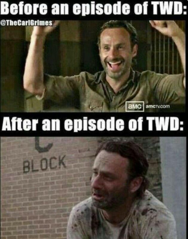 Walking Dead Meme 017 Before And After Twd