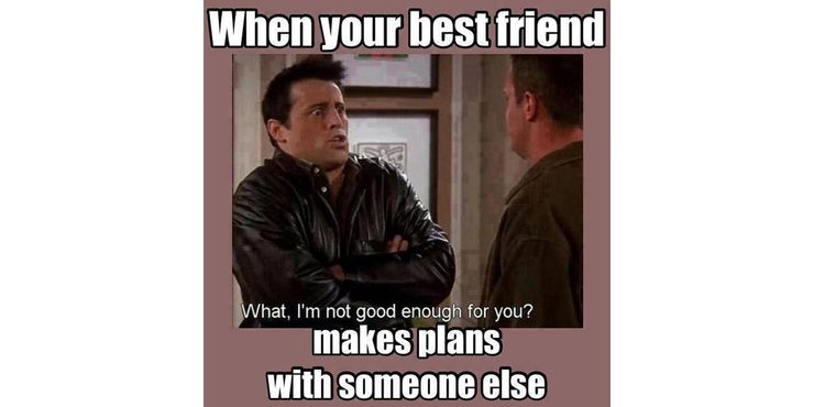 Friends Joey And Chandler Best Friend Plans