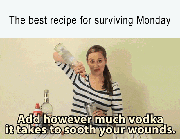 Funny Memes Work Surviving Monday Vodka